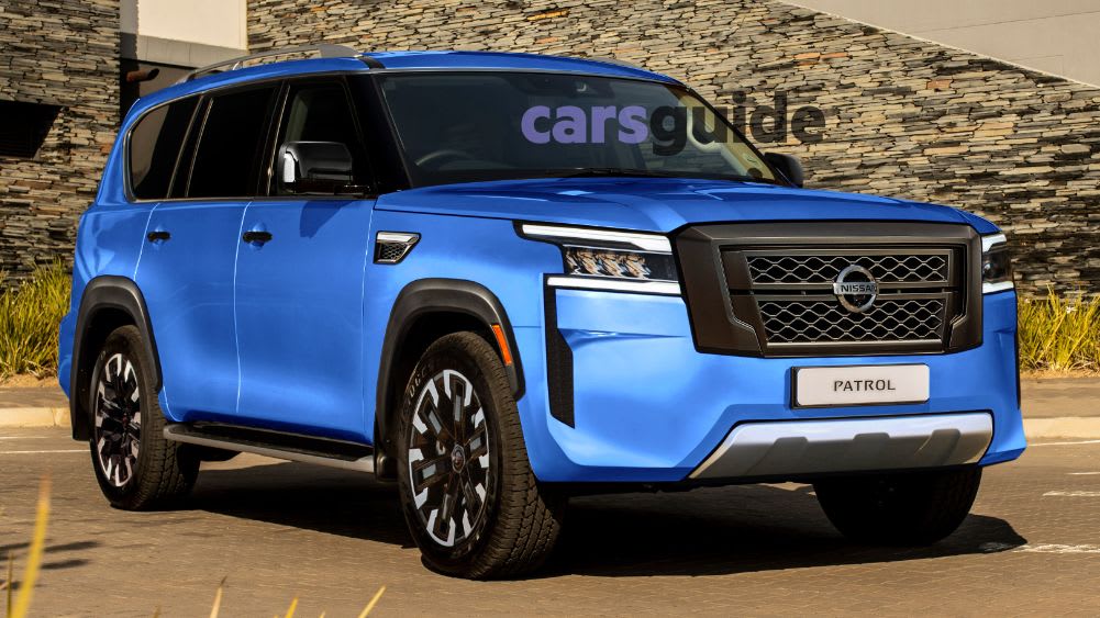 Is The Y63 Nissan Patrol Going Electric New E 4ORCE Hybrid Tech Is   Nissan Patrol New Generation Rendering   Blues 